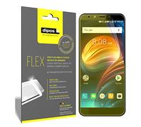 dipos FLEX 3x Protector de Pantalla claro para iVooMi i2 | Transparente, cobertura 100%, Full Cover, autorreparable, sin burbujas, compatible con huellas dactilares, autoadhesivo