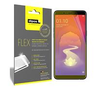dipos FLEX 3x Protector de Pantalla claro para Oppo Realme 1 | Transparente, cobertura 100%, Full Cover, autorreparable, sin burbujas, compatible con huellas dactilares, autoadhesivo