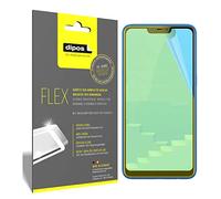 dipos FLEX 3x Protector de Pantalla claro para Oppo Realme C1 | Transparente, cobertura 100%, Full Cover, autorreparable, sin burbujas, compatible con huellas dactilares, autoadhesivo