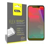 dipos FLEX 3x Protector de Pantalla claro para Panasonic Eluga Z1 | Transparente, cobertura 100%, Full Cover, autorreparable, sin burbujas, compatible con huellas dactilares, autoadhesivo