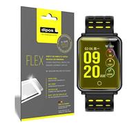 dipos FLEX 3x Protector de Pantalla claro para TagoBee TB06 Smartwatch