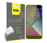 dipos FLEX 3x Protector de Pantalla claro para TP-Link Neffos P1 | Transparente, cobertura 100%, Full Cover, autorreparable, sin burbujas, compatible con huellas dactilares, autoadhesivo