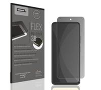 dipos FLEX 1x Protector de Pantalla de privacidad mate compatible con Coolpad Cool 80, 100% de cobertura de Pantalla, compatible con huellas dactilares, apto para fundas, Filtro Antiespía 2 vías
