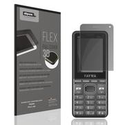dipos FLEX Protector de Pantalla Antiespía para Faywa Pro 1 4G | Filtro de privacidad 2 vías, mate, Full Cover, autorreparable, sin burbujas, compatible con huellas dactilares, autoadhesivo