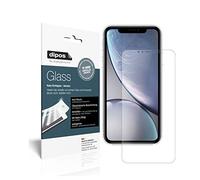 dipos I 1+1x Protector de Pantalla Mate Compatible con Apple iPhone XR Vidrio Flexible Cristal Proteccion 9H