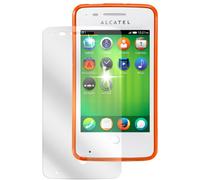 dipos I 2X Protector de Pantalla Compatible con Alcatel One Touch Fire pelicula Protectora Claro