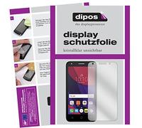 dipos I 2X Protector de Pantalla Compatible con Alcatel Pixi 4 pelicula Protectora Claro