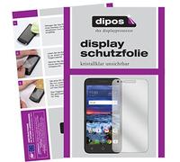 dipos I 2X Protector de Pantalla Compatible con Alcatel Verso pelicula Protectora Claro
