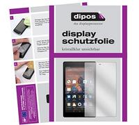 dipos I 2X Protector de Pantalla Compatible con Amazon Fire HD 8 (2018) pelicula Protectora Claro