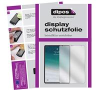 dipos I 2X Protector de Pantalla Compatible con Apple iPad Pro 11 Pulgada WiFi (2020) pelicula Protectora Claro