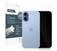 dipos I 2x Protector de Pantalla compatible con Apple iPhone 17 mit Kameraschutz Vidrio Flexible Cristal Proteccion 9H