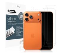 dipos I 2x Protector de Pantalla compatible con Apple iPhone 17 Pro mit Kameraschutz Vidrio Flexible Cristal Proteccion 9H