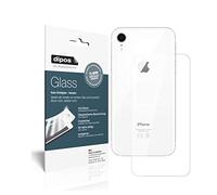 dipos I 2X Protector de Pantalla Compatible con Apple iPhone XR Rückseite Vidrio Flexible Cristal Proteccion 9H