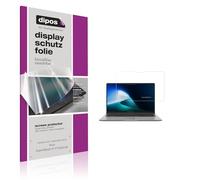 dipos I 2x Protector de pantalla compatible con Asus ExpertBook P1 P1503CVA pelicula protectora claro