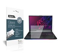 dipos I 2X Protector de Pantalla Compatible con ASUS ROG Strix Scar III G731GW-EV104T Vidrio Flexible Cristal Proteccion 9H