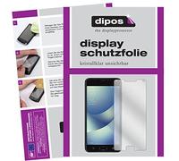 dipos I 2X Protector de Pantalla Compatible con ASUS Zenfone 4 ZE554KL pelicula Protectora Claro
