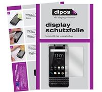 dipos I 2X Protector de Pantalla Compatible con Blackberry KeyOne pelicula Protectora Claro