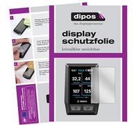 dipos I 2X Protector de Pantalla Compatible con Bosch Kiox e-Bike Display pelicula Protectora Claro