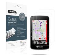 dipos I 2x Protector de Pantalla compatible con Bryton Rider S800 Vidrio Flexible Cristal Proteccion 9H