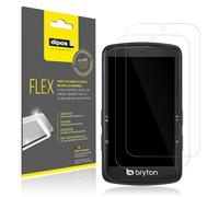 dipos I 2x Protector de Pantalla compatible con Bryton Rider S810 - cobertura 100% para pantalla I 3D Full Cover láminas protectoras
