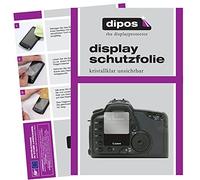 dipos I 2X Protector de Pantalla Compatible con Canon EOS 10D pelicula Protectora Claro