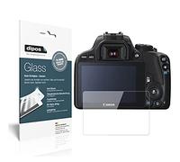 dipos I 2X Protector de Pantalla Compatible con Canon EOS 250D Vidrio Flexible Cristal Proteccion 9H
