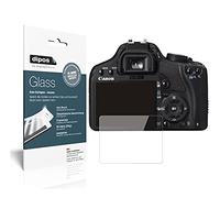 dipos I 2X Protector de Pantalla Compatible con Canon EOS 450D Vidrio Flexible Cristal Proteccion 9H