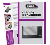 dipos I 2X Protector de Pantalla Compatible con Canon EOS M200 pelicula Protectora Claro