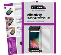 dipos I 2X Protector de Pantalla Compatible con Casio IT-G400 pelicula Protectora Claro
