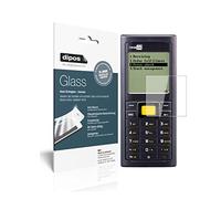 dipos I 2X Protector de Pantalla Compatible con Cipherlab 8260 Vidrio Flexible Cristal Proteccion 9H