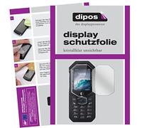 dipos I 2X Protector de Pantalla Compatible con Crosscall Shark-X3 pelicula Protectora Claro