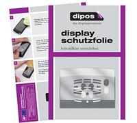dipos I 2X Protector de Pantalla Compatible con DeLonghi ECAM 23.466.B Cappuccino Bandeja Compatible con Tazas pelicula Protectora Claro
