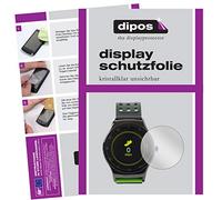 dipos I 2X Protector de Pantalla Compatible con Denver SW-450 Smartwatch pelicula Protectora Claro