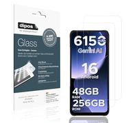 dipos I 2x Protector de Pantalla compatible con DOOGEE Note 56 Plus Vidrio Flexible Cristal Proteccion 9H