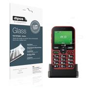 dipos I 2x Protector de Pantalla compatible con Doro Leva E10 Vidrio Flexible Cristal Proteccion 9H