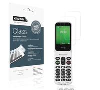 dipos I 2x Protector de Pantalla compatible con Doro Leva E30 Vidrio Flexible Cristal Proteccion 9H