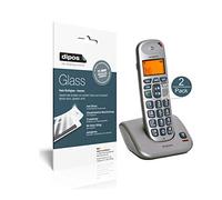 dipos I 2X Protector de Pantalla Compatible con Emporia D40 ABB Vidrio Flexible Cristal Proteccion 9H