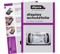 dipos I 2X Protector de Pantalla Compatible con Ford Ranger Wildtrak Navigation Sync3 pelicula Protectora Claro