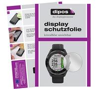 dipos I 2X Protector de Pantalla Compatible con Garmin Approach S62 pelicula Protectora Claro
