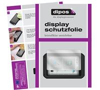 dipos I 2X Protector de Pantalla Compatible con Garmin Fleet 770 pelicula Protectora Claro