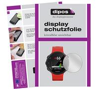 dipos I 2X Protector de Pantalla Compatible con Garmin Forerunner 45 pelicula Protectora Claro
