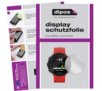 dipos I 2X Protector de Pantalla Compatible con Garmin Forerunner 45 S pelicula Protectora Claro