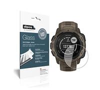dipos I 2X Protector de Pantalla Compatible con Garmin Instinct Tactical Edition Vidrio Flexible Cristal Proteccion 9H