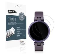 dipos I 2X Protector de Pantalla Compatible con Garmin Lily Sport Smartwatch Vidrio Flexible Cristal Proteccion 9H