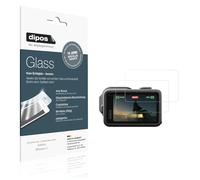 dipos I 2x Protector de Pantalla compatible con GoPro Mission 1 Vidrio Flexible Cristal Proteccion 9H
