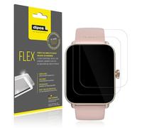 dipos I 2x Protector de Pantalla compatible con Hama Smartwatch 6010 - cobertura 100% para pantalla I 3D Full Cover láminas protectoras