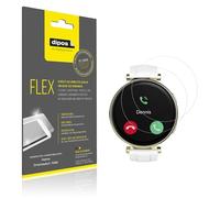 dipos I 2x Protector de Pantalla compatible con Hama Smartwatch 7000 - cobertura 100% para pantalla I 3D Full Cover láminas protectoras