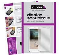 dipos I 2X Protector de Pantalla Compatible con Hisense HS-U971AE pelicula Protectora Claro