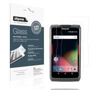 dipos I 2x Protector de Pantalla compatible con Honeywell ScanPal EDA71 Vidrio Flexible Cristal Proteccion 9H