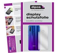 dipos I 2X Protector de Pantalla Compatible con Honor 20 Lite Trasero pelicula Protectora Claro